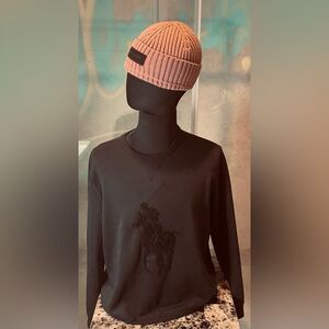 Polo Ralph Lauren Sweatshirt - L - Black - Pullover Sweatshirt - Winter Sweater